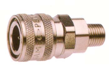 GPI 3/8'' BSP MALE COUPLING HV - NHV30SM 